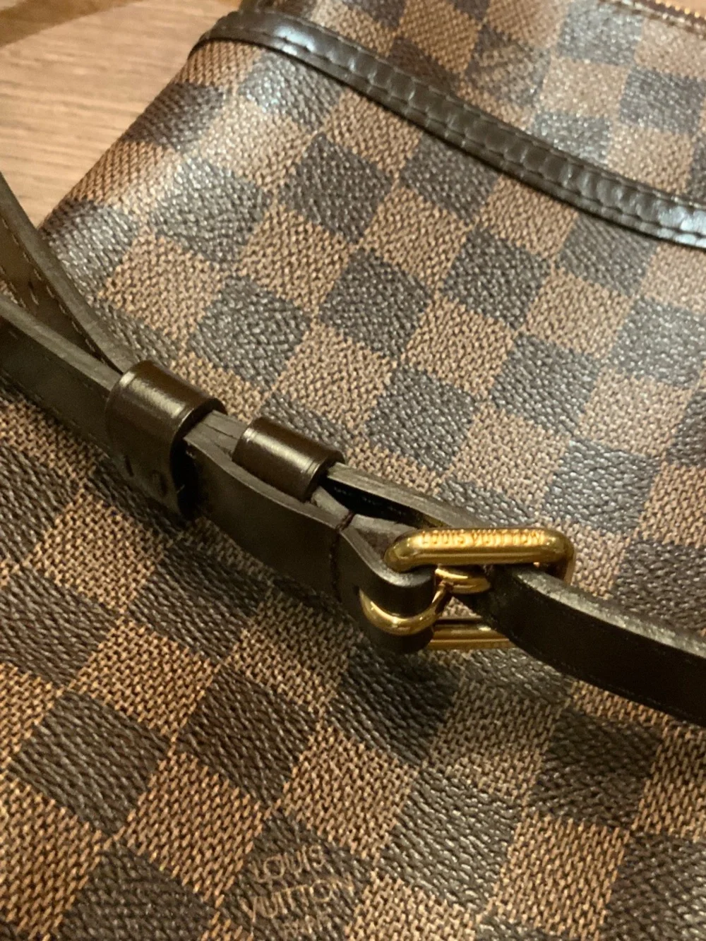 Louis Vuitton Bloomsbury PM Damier Ebene Crossbody Bag